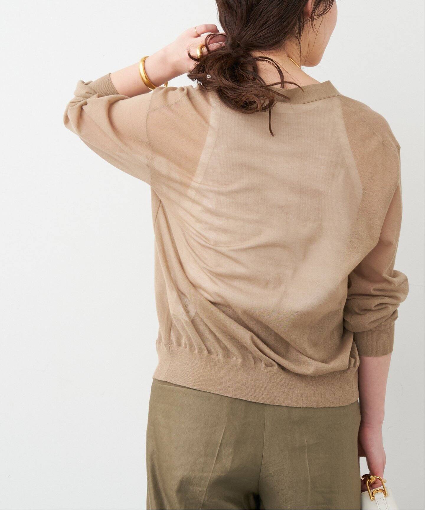 VOILE Vネック カーディガン（カーディガン）｜Deuxieme Classe  