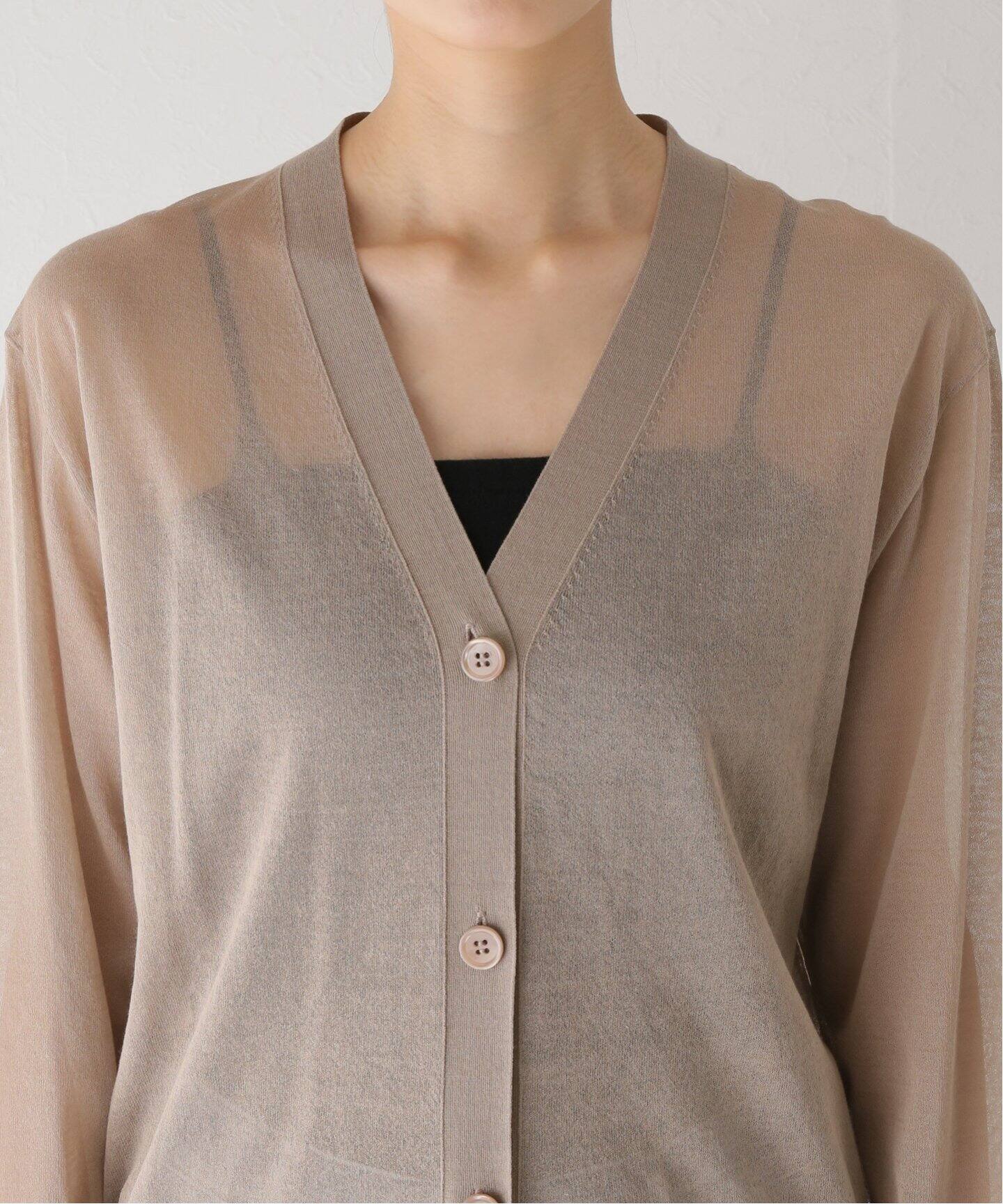 VOILE Vネック カーディガン（カーディガン）｜Deuxieme Classe  