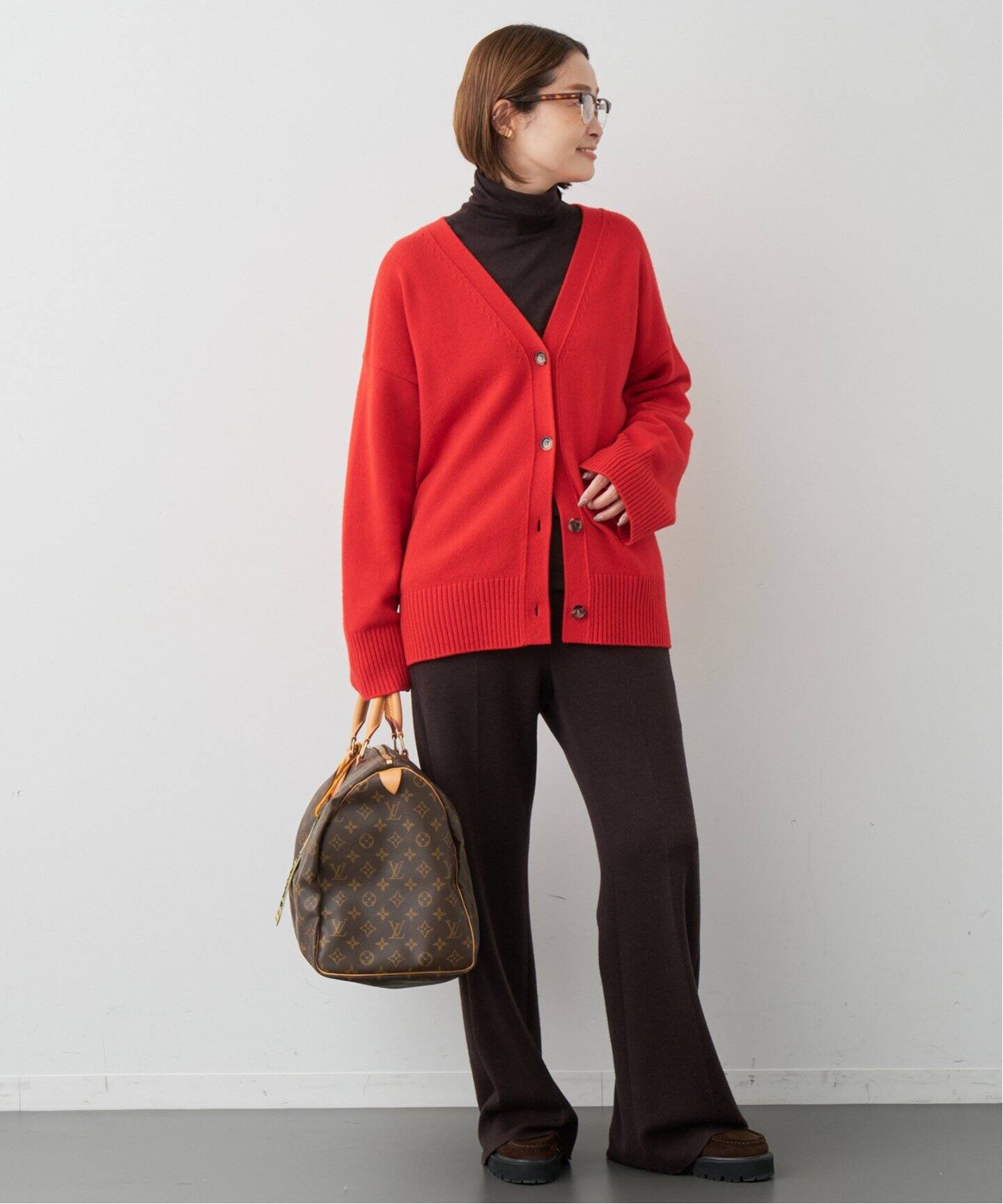 Charlotte Vネック カーディガン（カーディガン）｜Deuxieme Classe