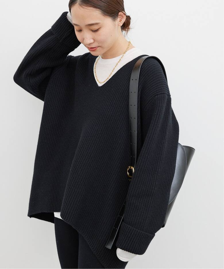 Lia Vネック Sweater（ニット／セーター）｜Deuxieme Classe 