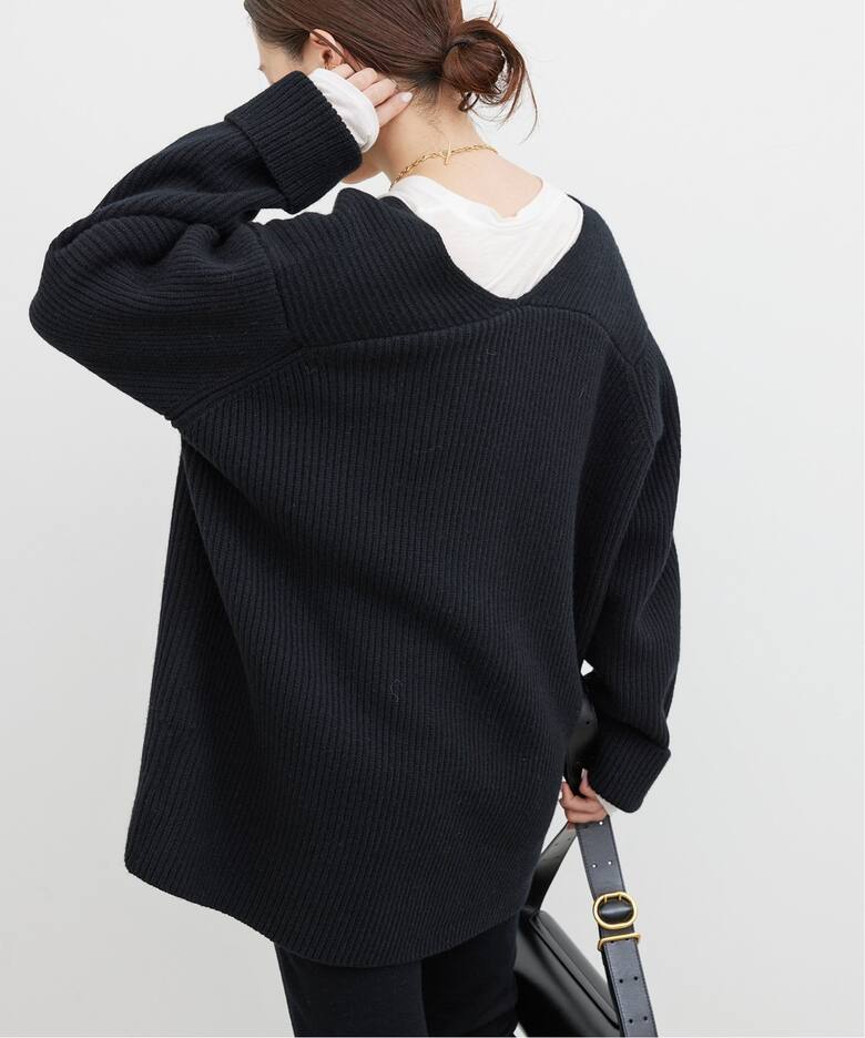 Lia Vネック Sweater（ニット／セーター）｜Deuxieme Classe  