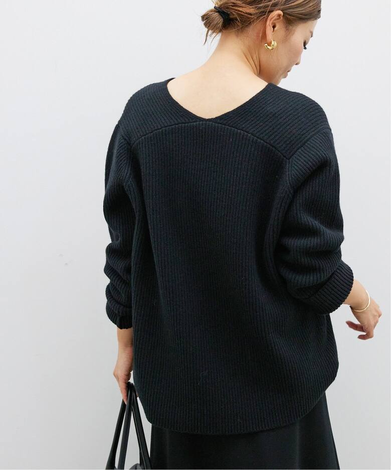 Lia Vネック Sweater（ニット／セーター）｜Deuxieme Classe  