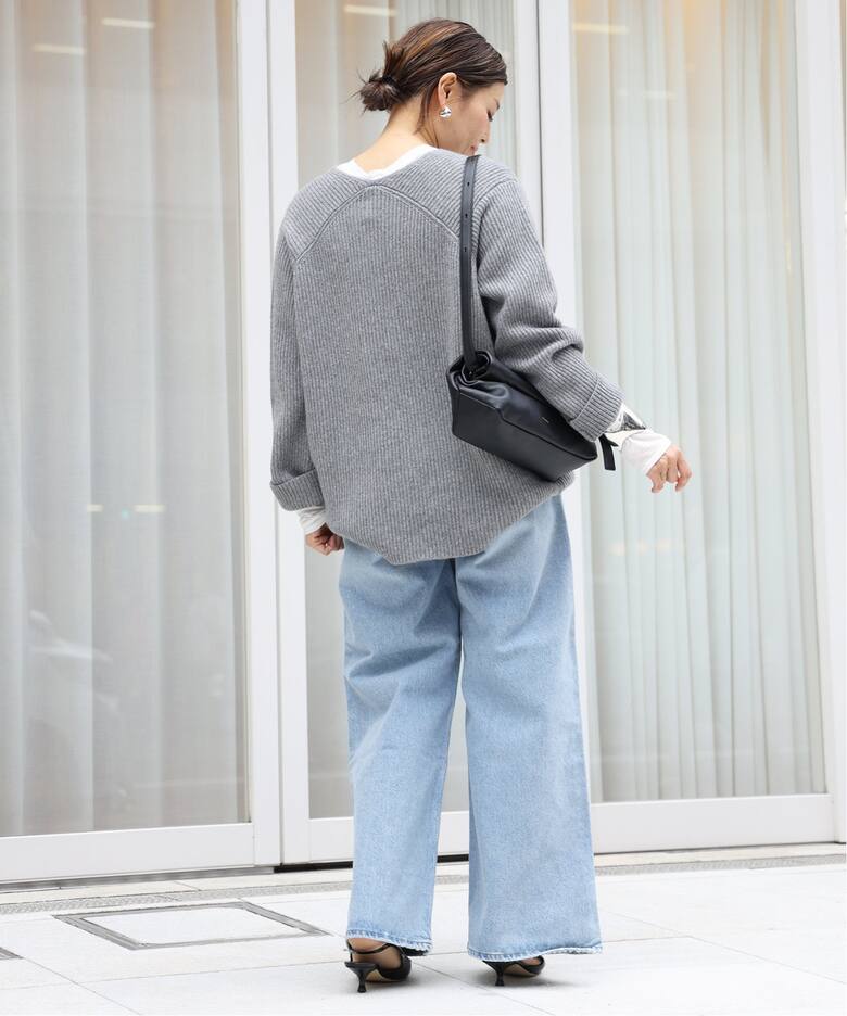 Lia Vネック Sweater（ニット／セーター）｜Deuxieme Classe 