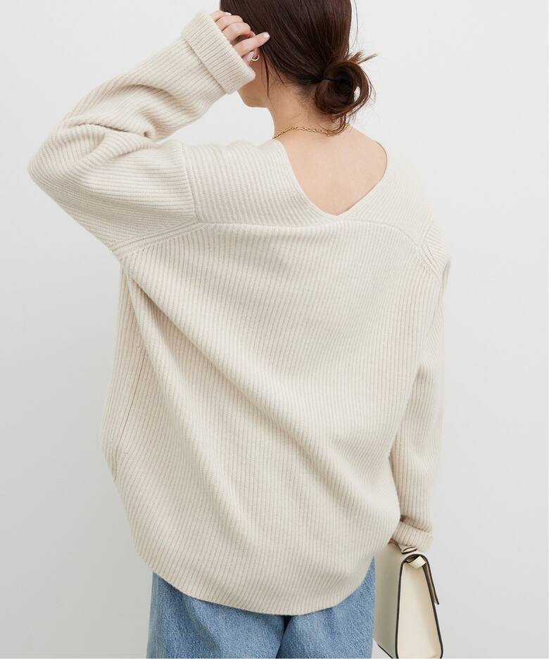Lia Vネック Sweater（ニット／セーター）｜Deuxieme Classe  