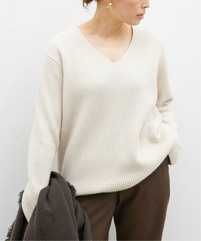 Lia Vネック Sweater（ニット／セーター）｜Deuxieme Classe 