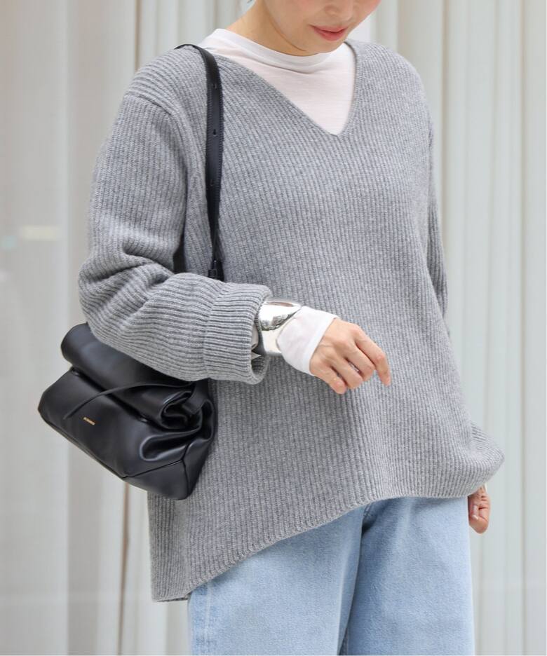 Lia Vネック Sweater（ニット／セーター）｜Deuxieme Classe  