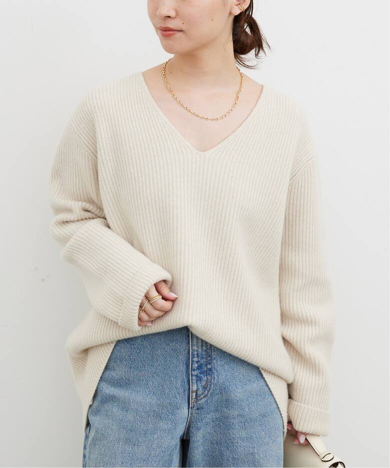 Lia Vネック Sweater（ニット／セーター）｜Deuxieme Classe 