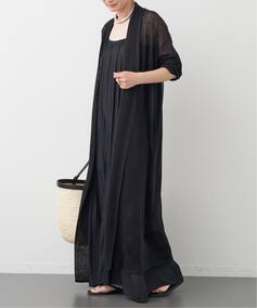 Leeway Sheer ロングカーディガンのコーディネートスナップ（HIRO 