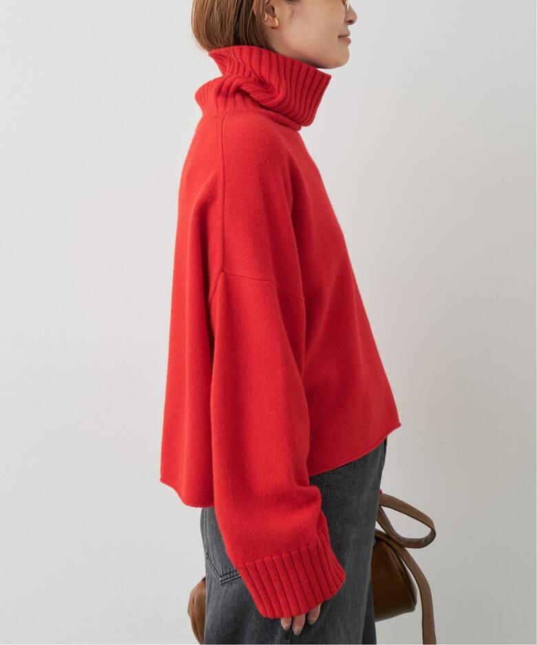 Neo Cropped タートルネック プルオーバー（ニット／セーター  