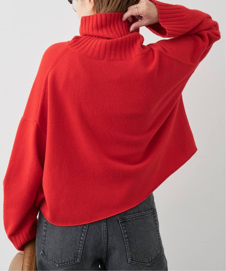 Neo Cropped タートルネック プルオーバー（ニット／セーター  