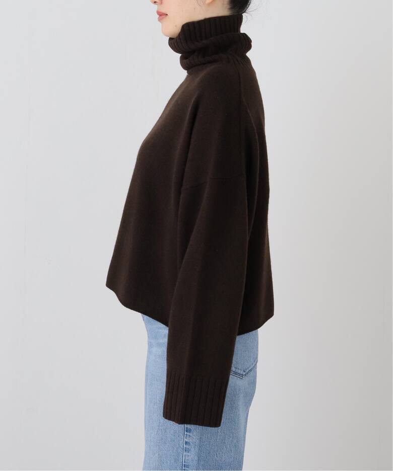 Neo Cropped タートルネック プルオーバー（ニット／セーター  