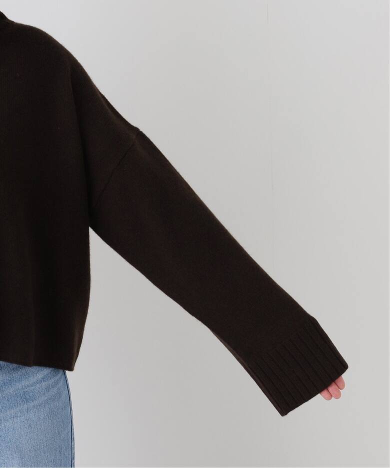 Neo Cropped タートルネック プルオーバー（ニット／セーター  