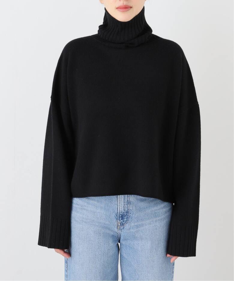 Neo Cropped タートルネック プルオーバー（ニット／セーター  