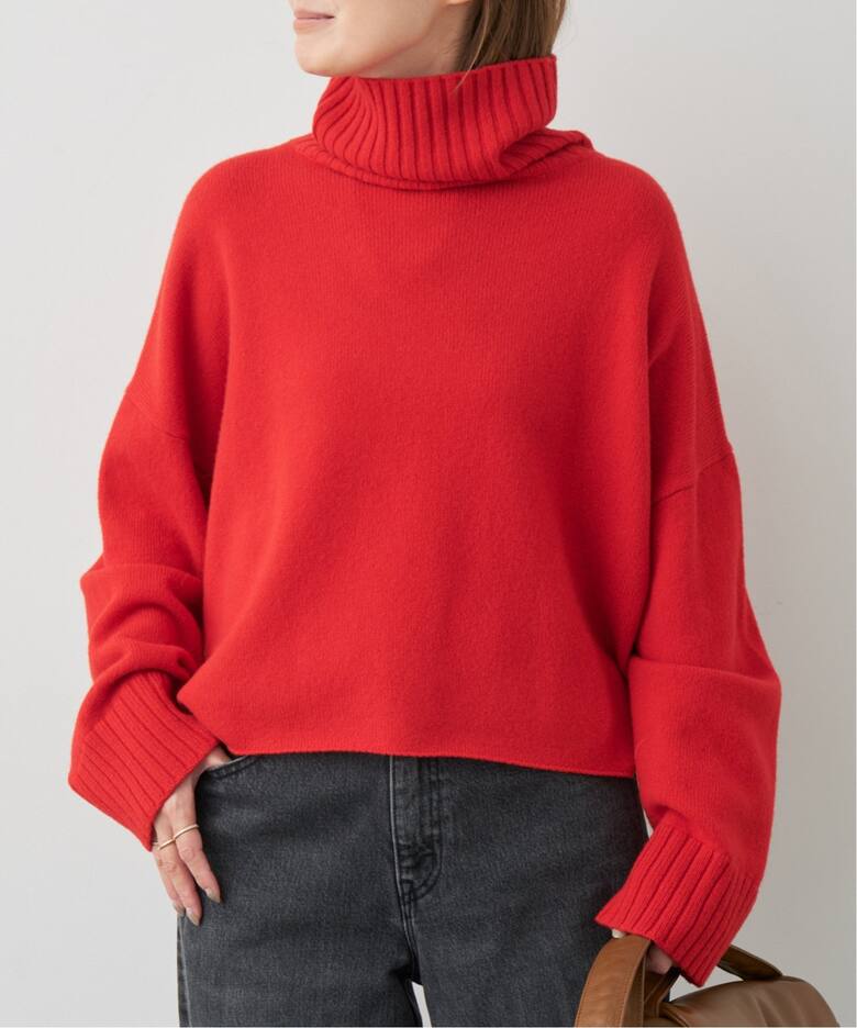 Neo Cropped タートルネック プルオーバー（ニット／セーター  