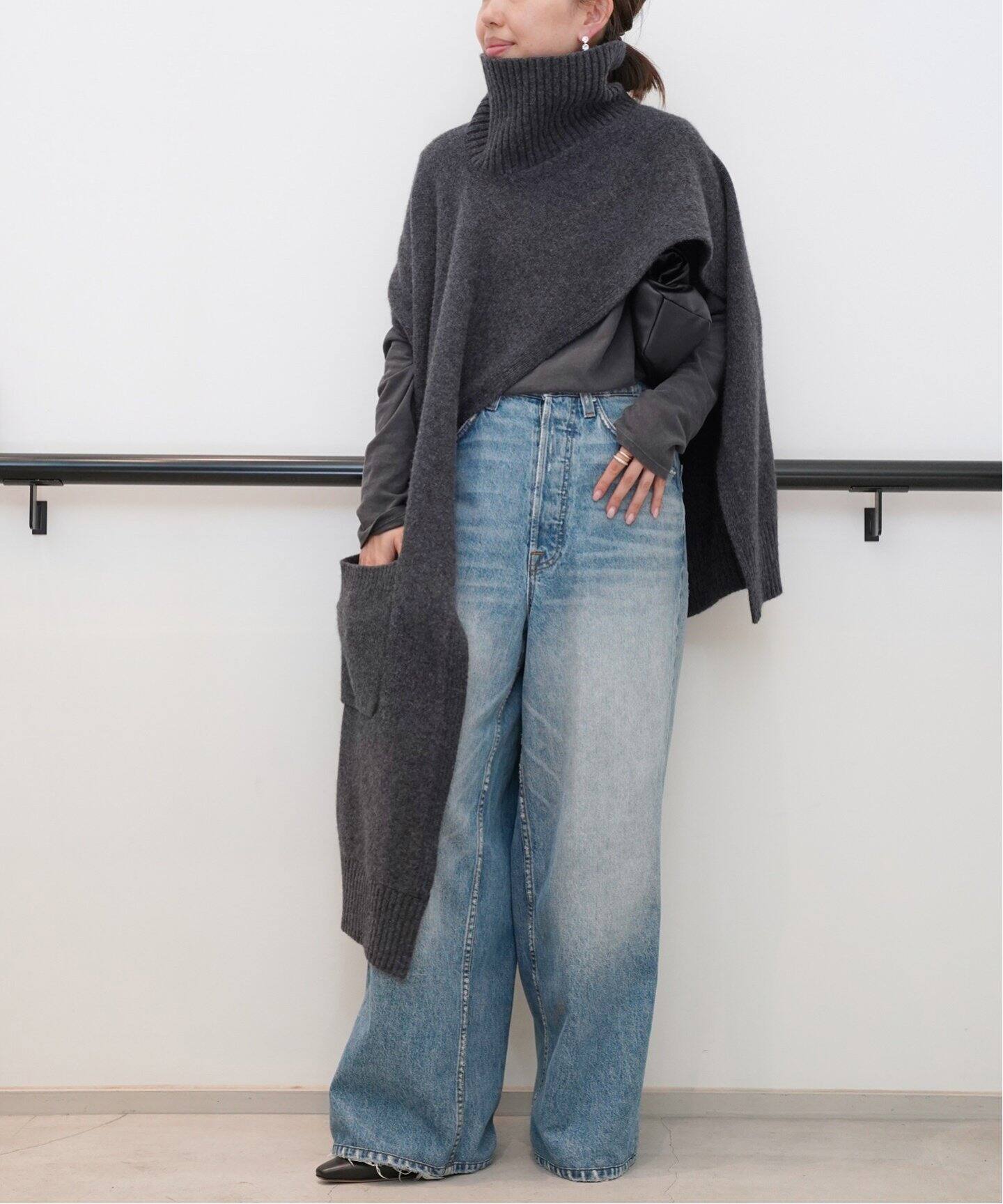 SANDBEIGE/サンドベージュ】CLORIA PULLOVER（ニット／セーター 