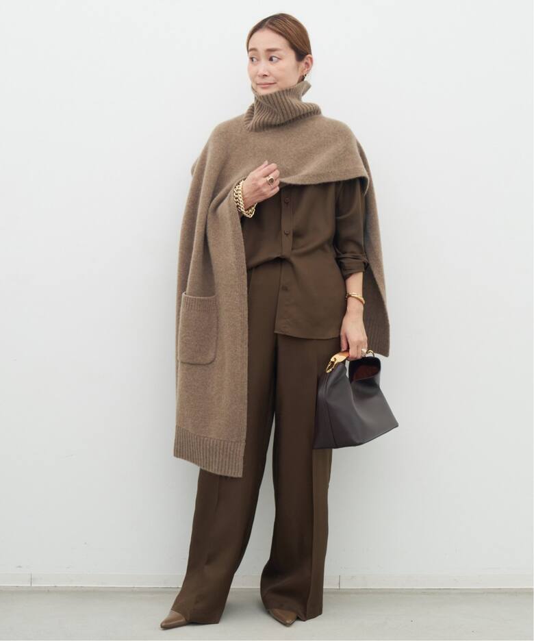 SANDBEIGE/サンドベージュ】CLORIA PULLOVER（ニット／セーター 
