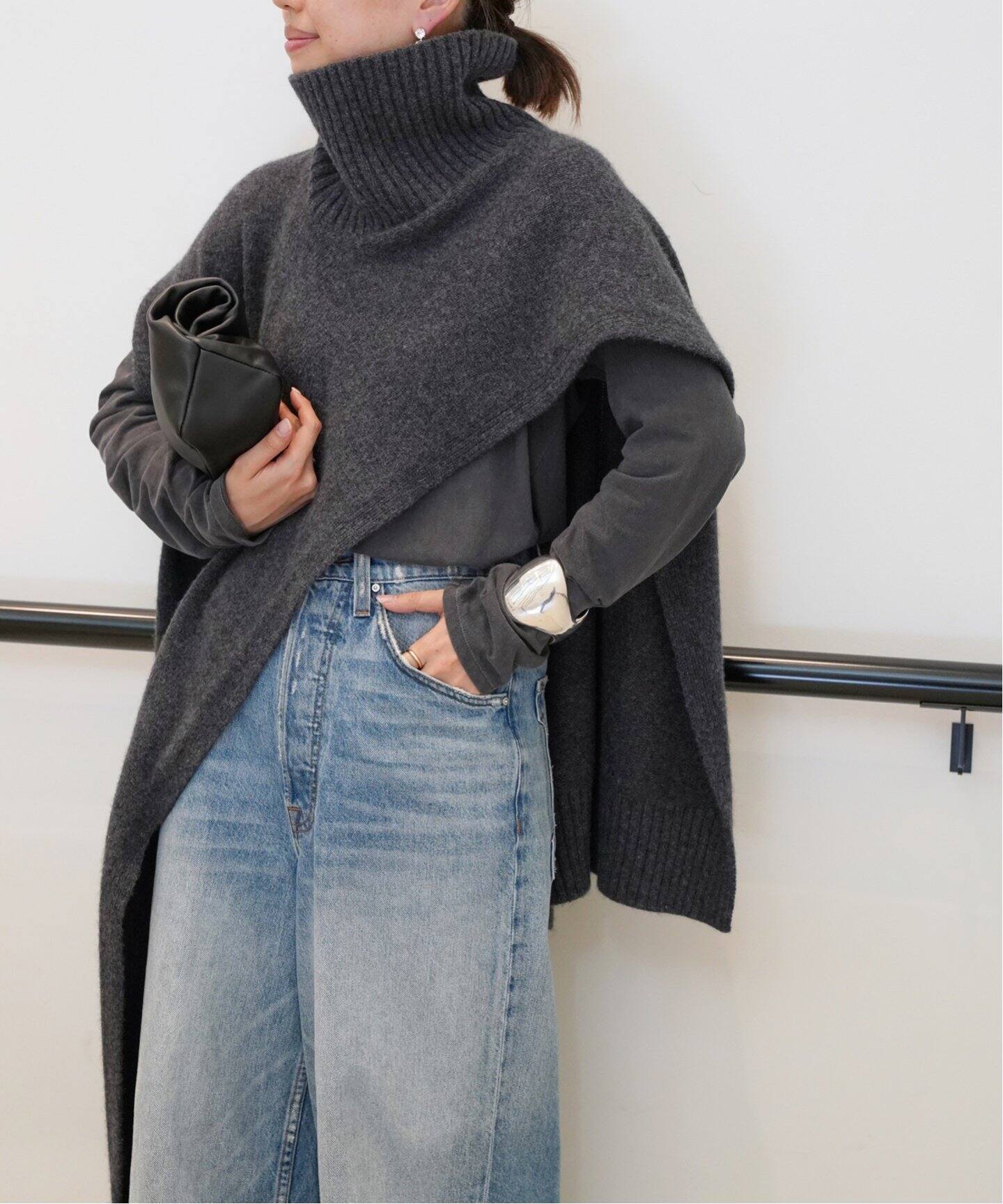 SANDBEIGE/サンドベージュ】CLORIA PULLOVER（ニット／セーター 