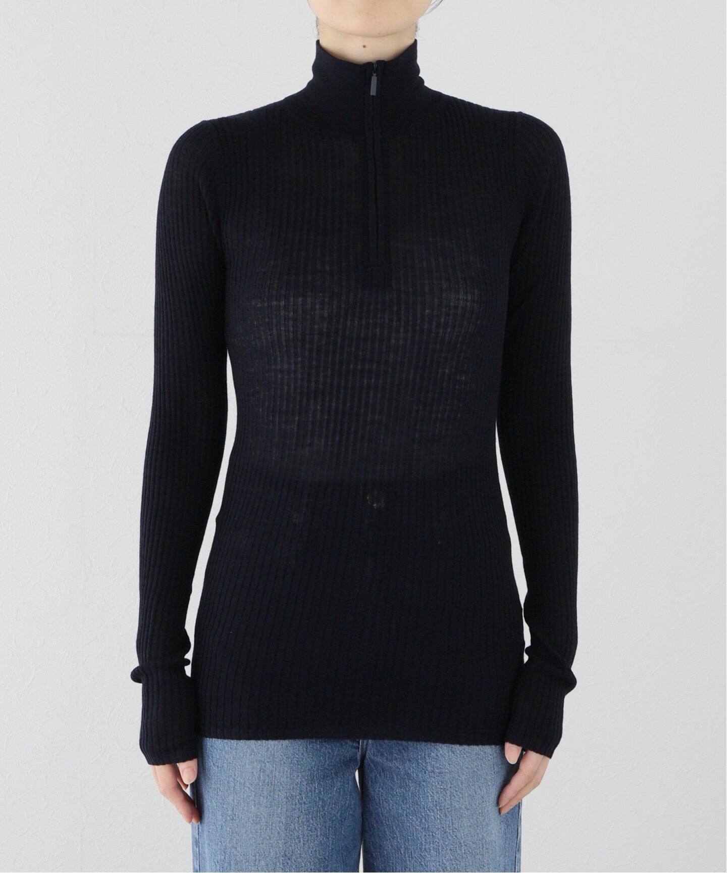 tibi カシミヤ　ジップアップ　ニット　セーター b94d503274bf730a6d5f1ad523f774