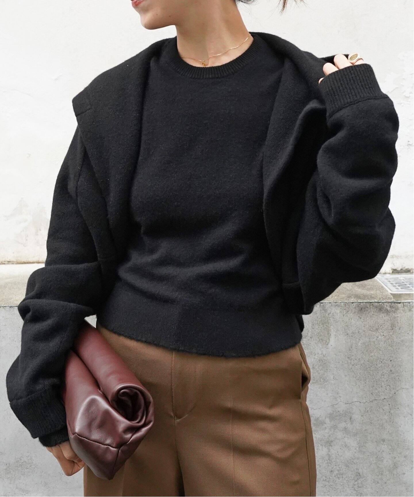 PETAR PETROV/ペーター ペトロフ】HOODED KNIT JACKET（ニット