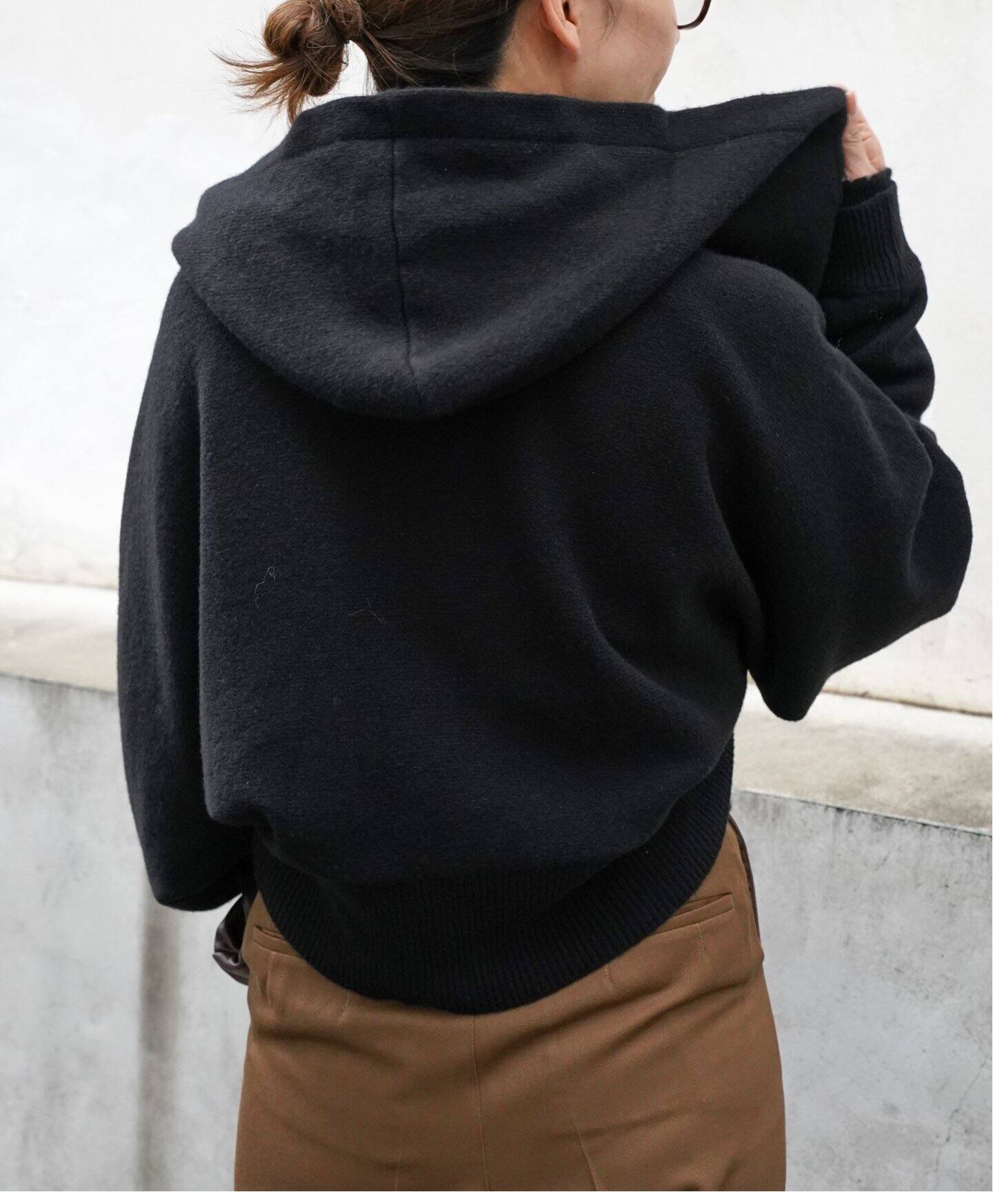 PETAR PETROV/ペーター ペトロフ】HOODED KNIT JACKET（ニット 