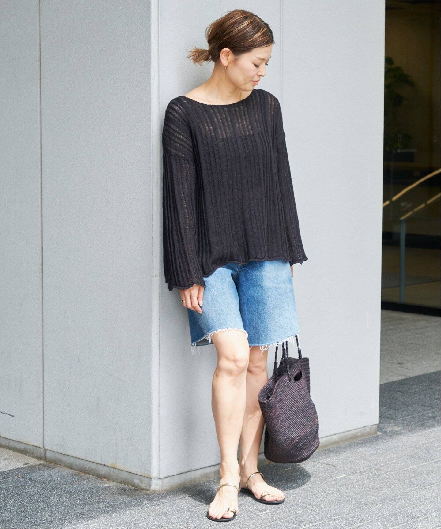 MARILYN MOON/マリリンムーン】 別注 FLARESLEEVE KNIT（ニット 