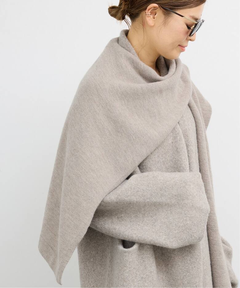 LAUREN MANOOGIAN/ローレン マヌージアン】SLEEVES WRAP（ニット  