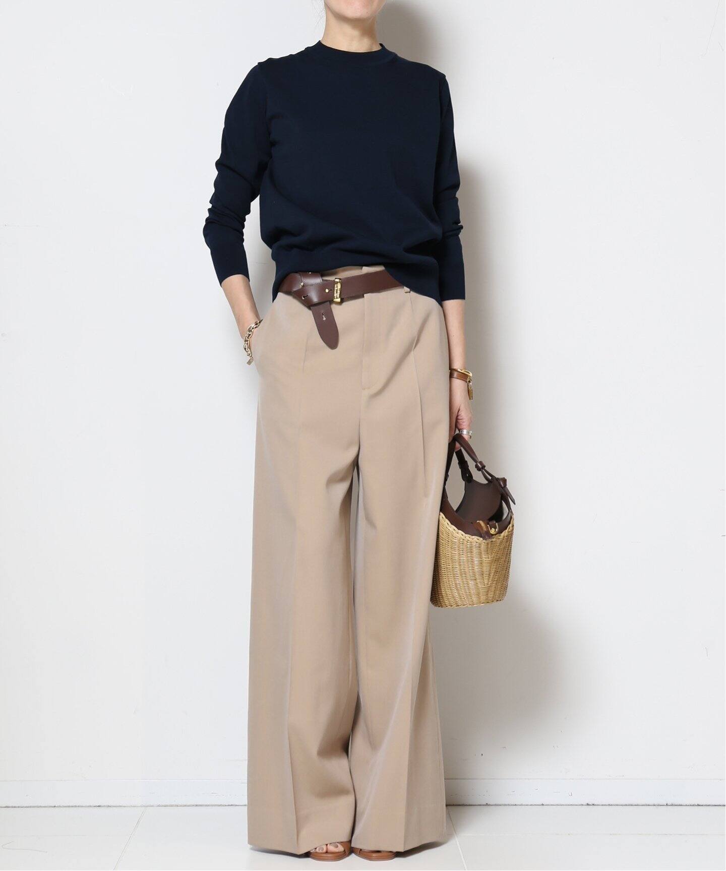 LOREL クルーネック プルオーバー（ニット／セーター）｜MUSE de  