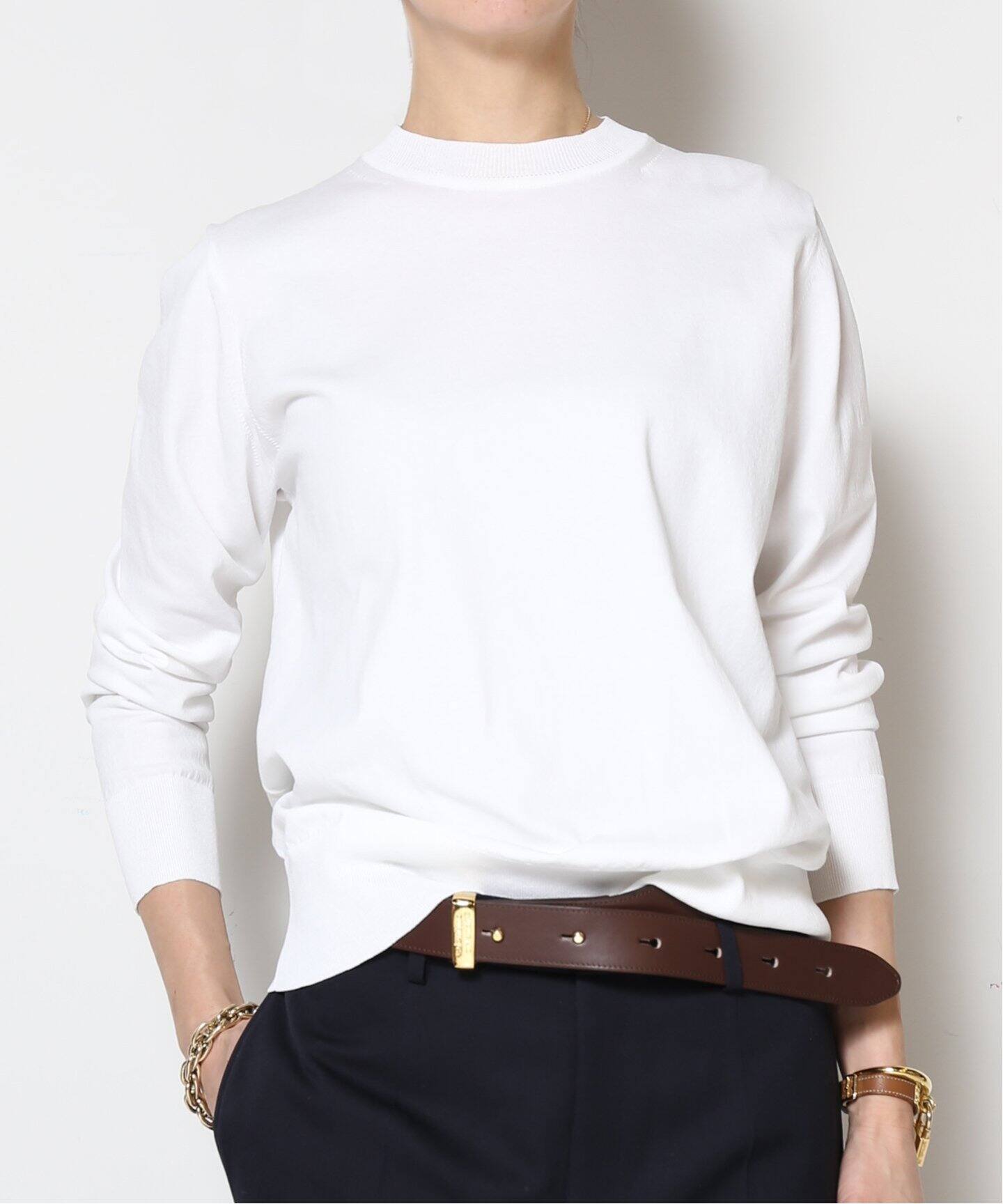 LOREL クルーネック プルオーバー（ニット／セーター）｜MUSE de  