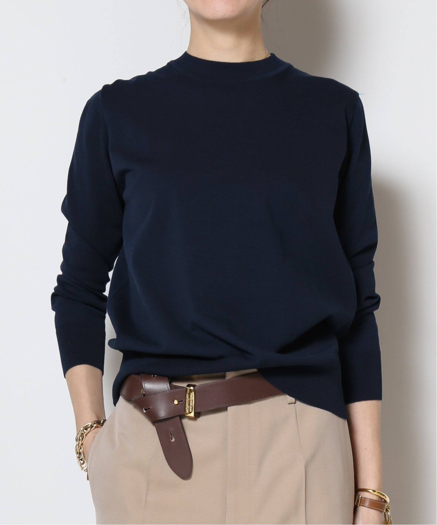 LOREL クルーネック プルオーバー（ニット／セーター）｜MUSE de  