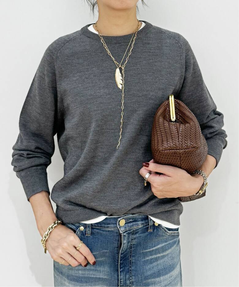 WISH クルーネック プルオーバー（ニット／セーター）｜MUSE de  