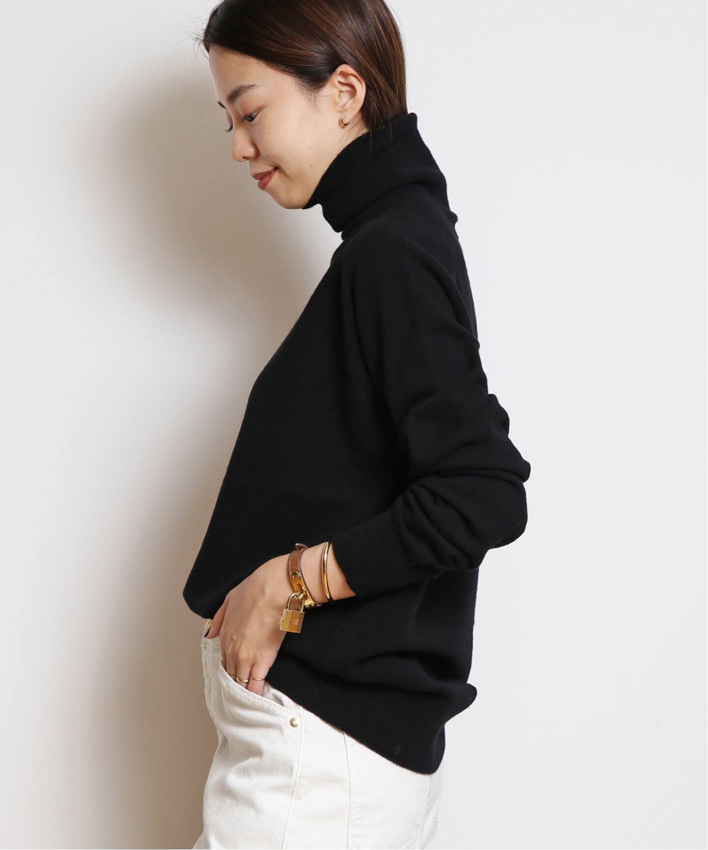 muse ドゥーズィエムクラス◇CAPRI タートルネックプルオーバー｜長袖 