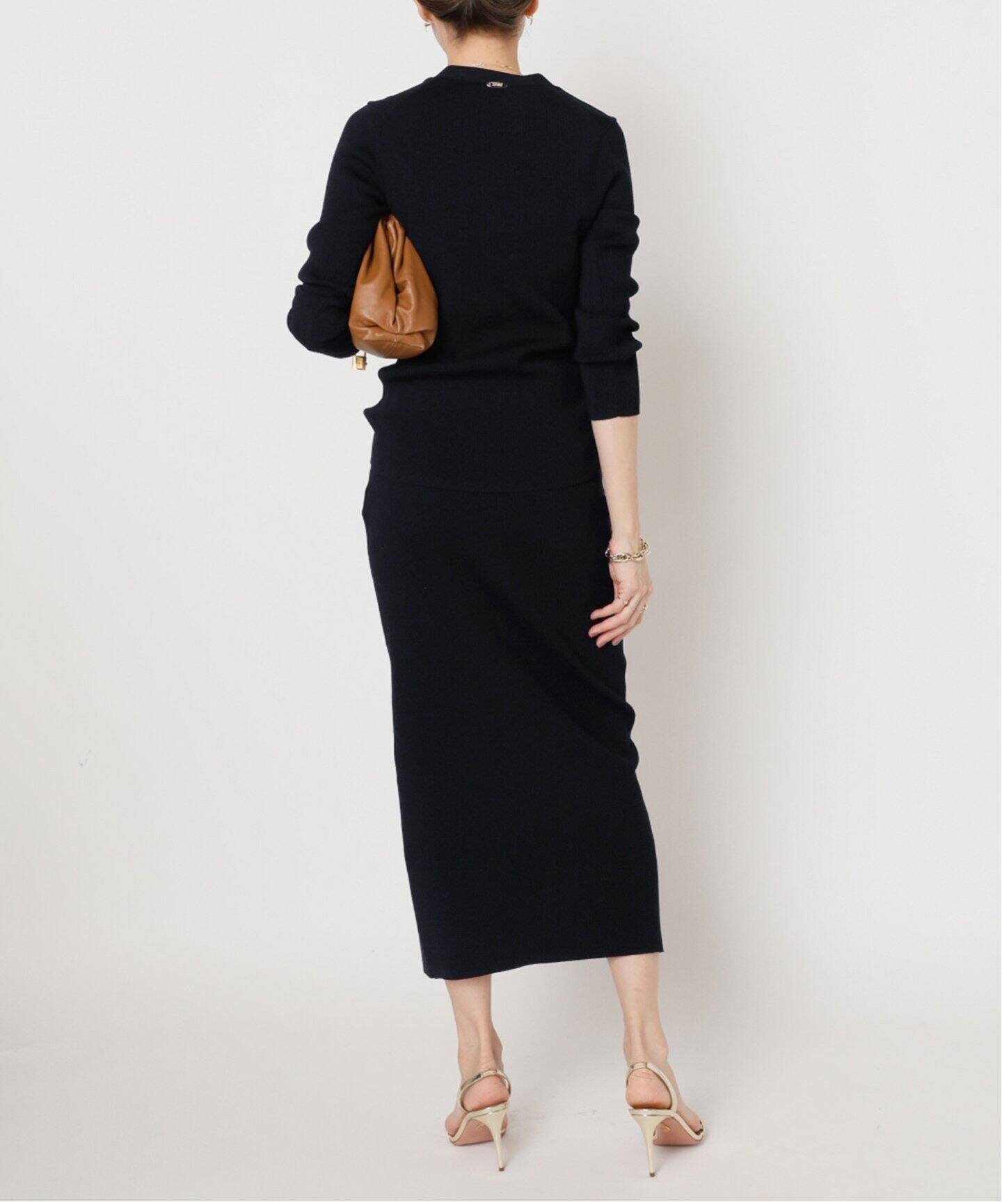 DINER RIB Vネック カーディガン（カーディガン）｜MUSE de Deuxieme  