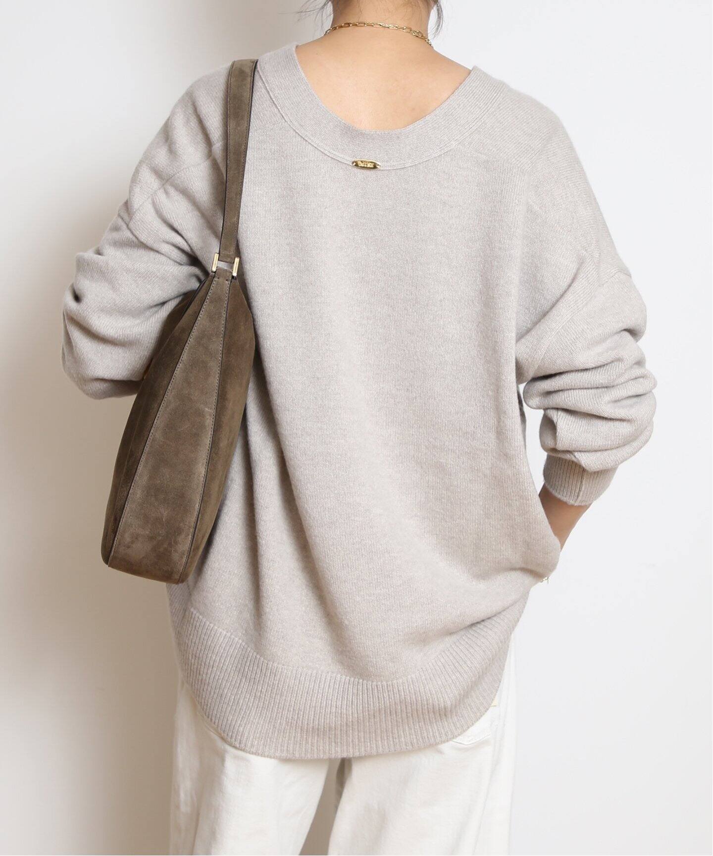 追加 OLBIA Vネックプルオーバー（ニット／セーター）｜MUSE de  