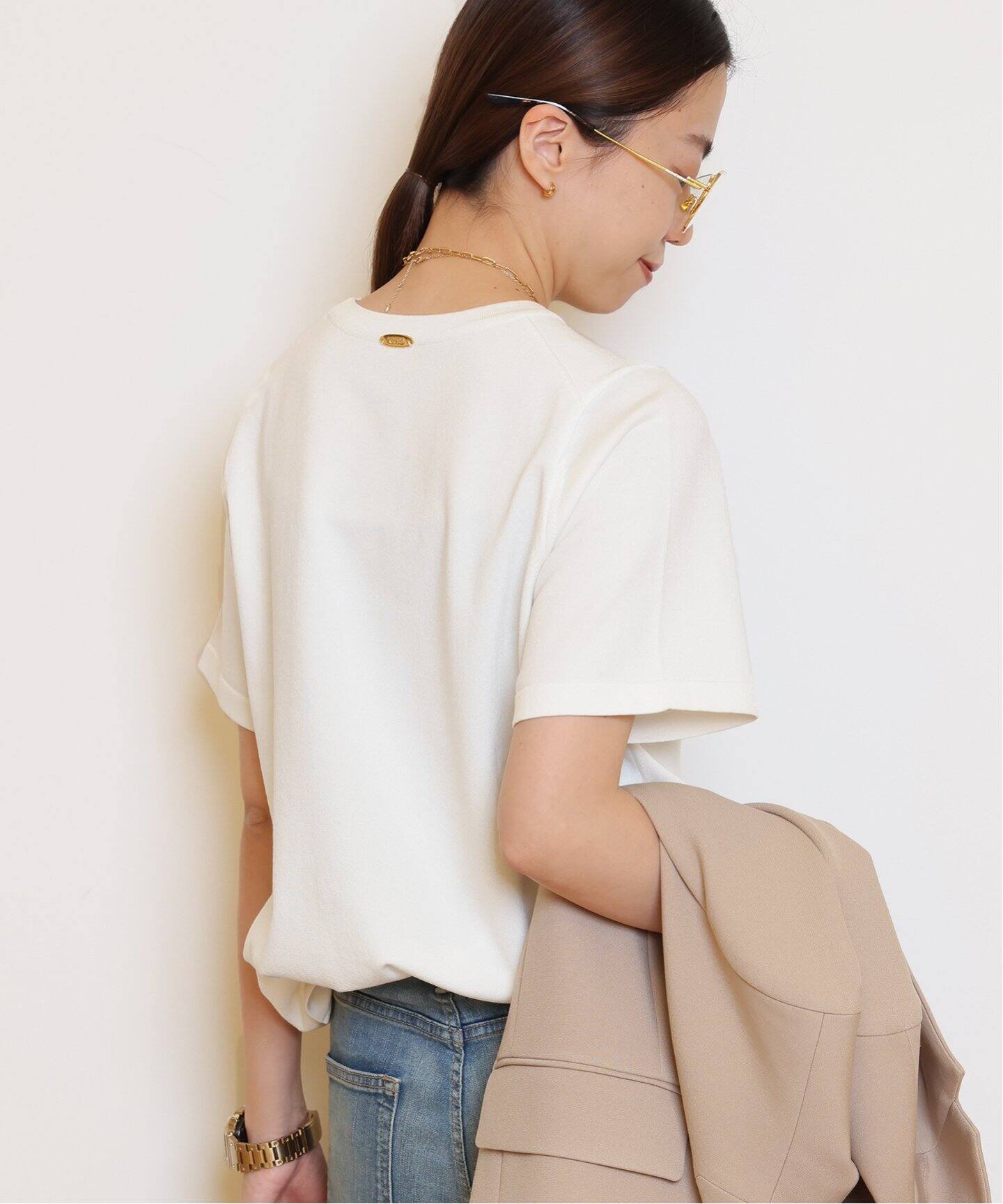 Future クルーネック Tシャツ（Tシャツ／カットソー）｜MUSE de 
