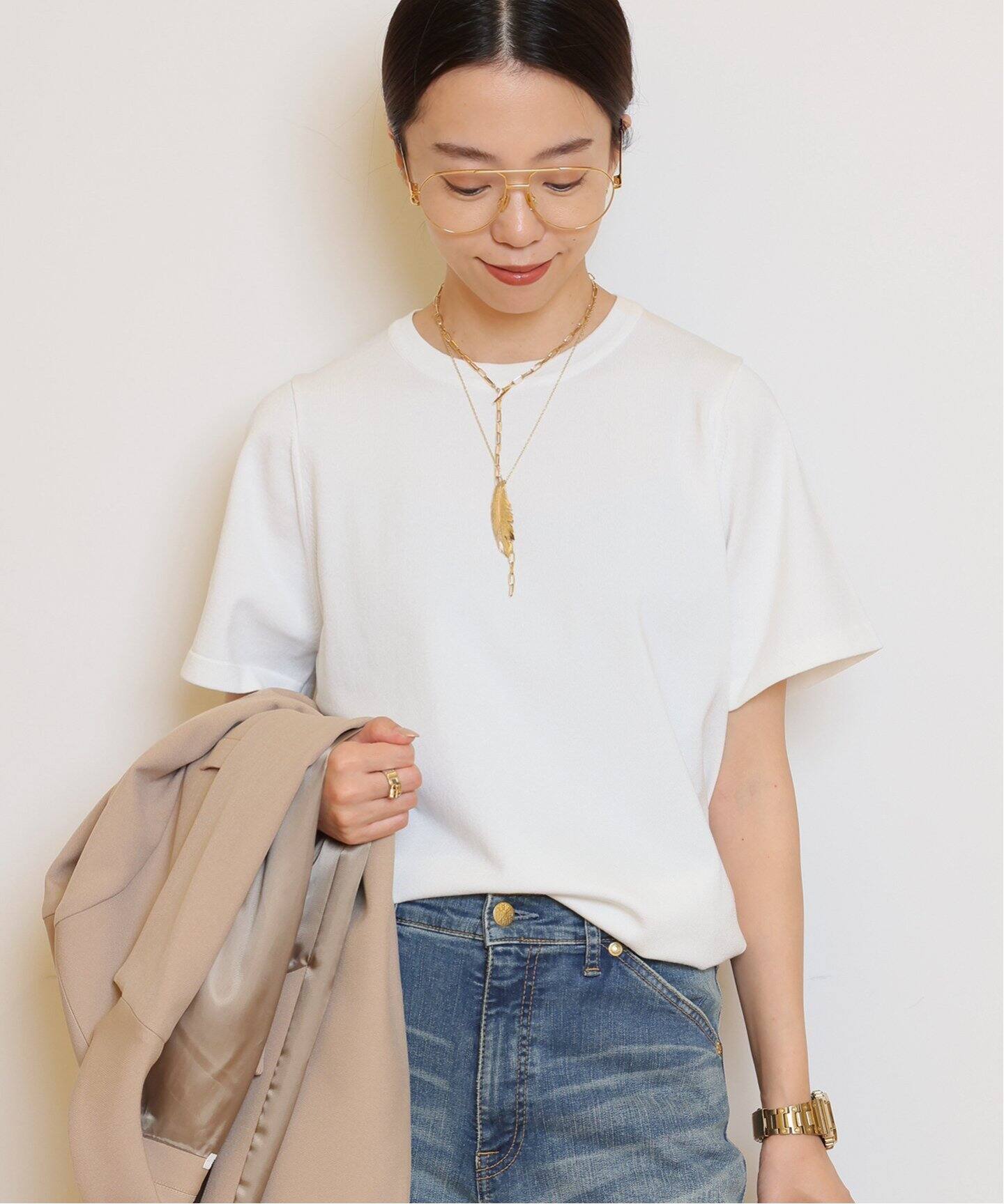 Future クルーネック Tシャツ（Tシャツ／カットソー）｜MUSE de 