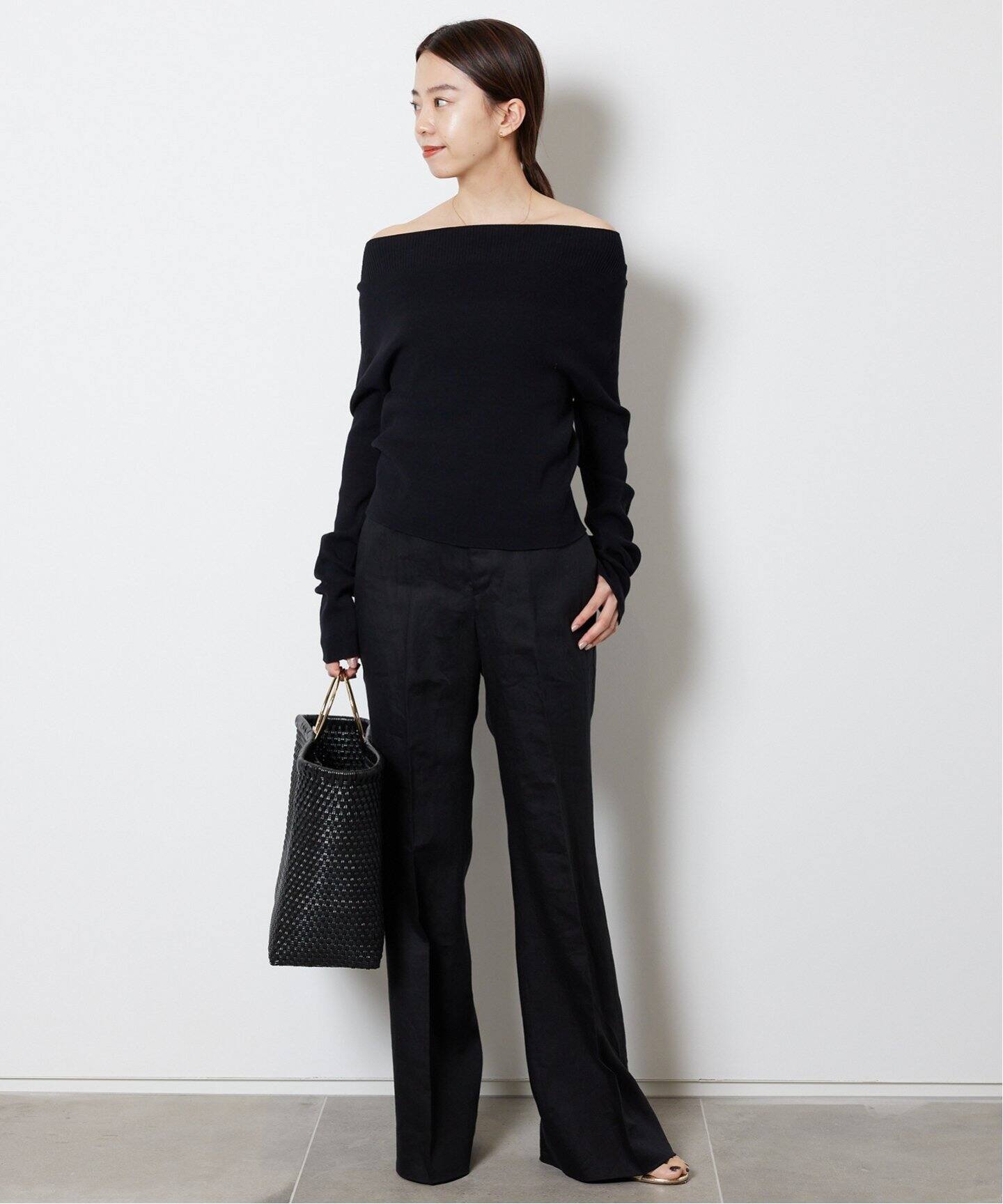 off shoulder プルオーバー（ニット／セーター）｜MUSE de Deuxieme  