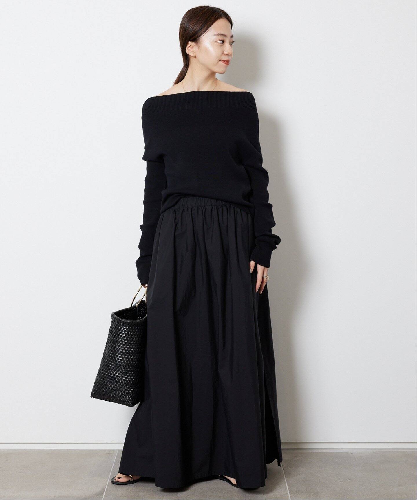 off shoulder プルオーバー（ニット／セーター）｜MUSE de Deuxieme 