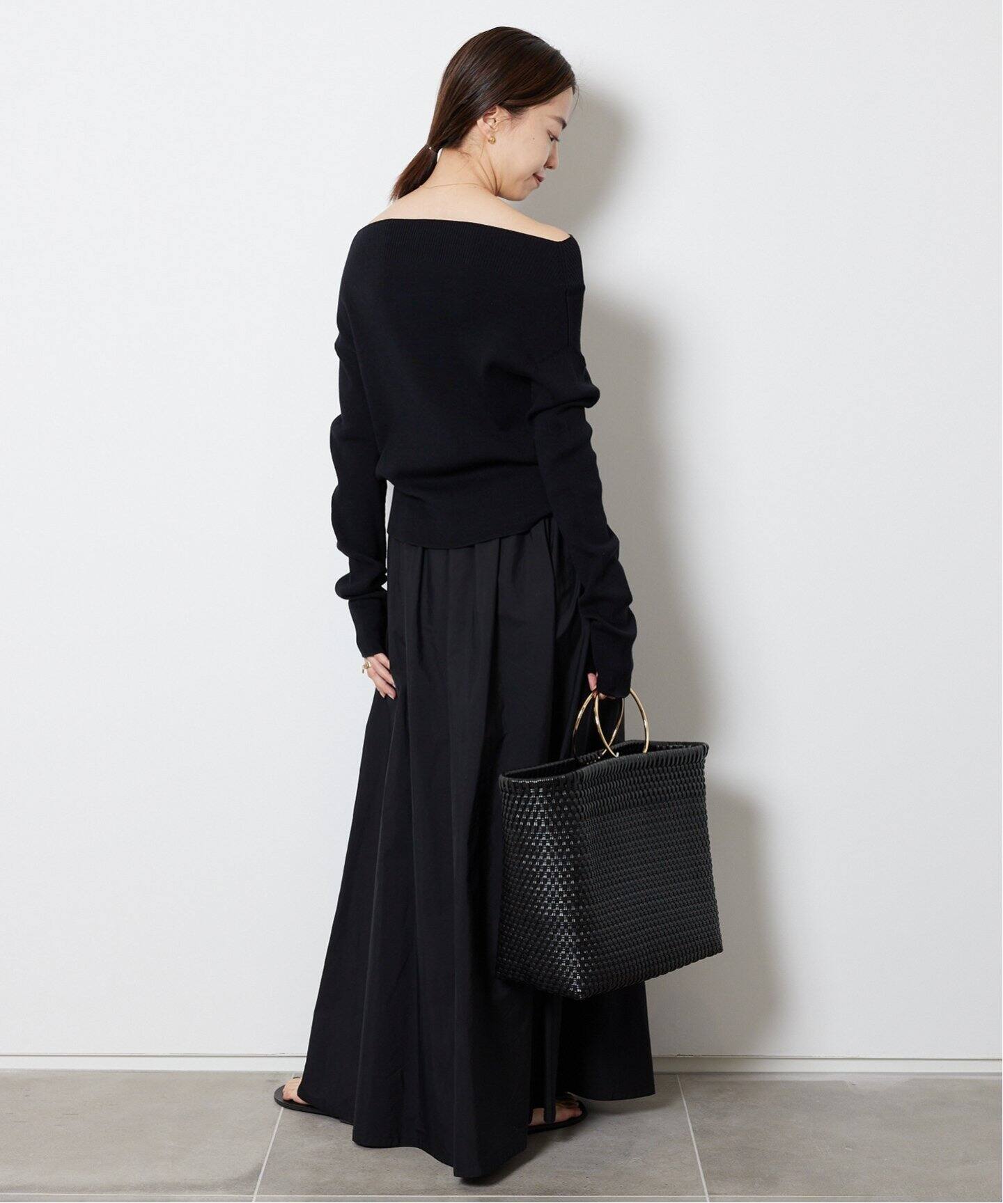 off shoulder プルオーバー（ニット／セーター）｜MUSE de Deuxieme 