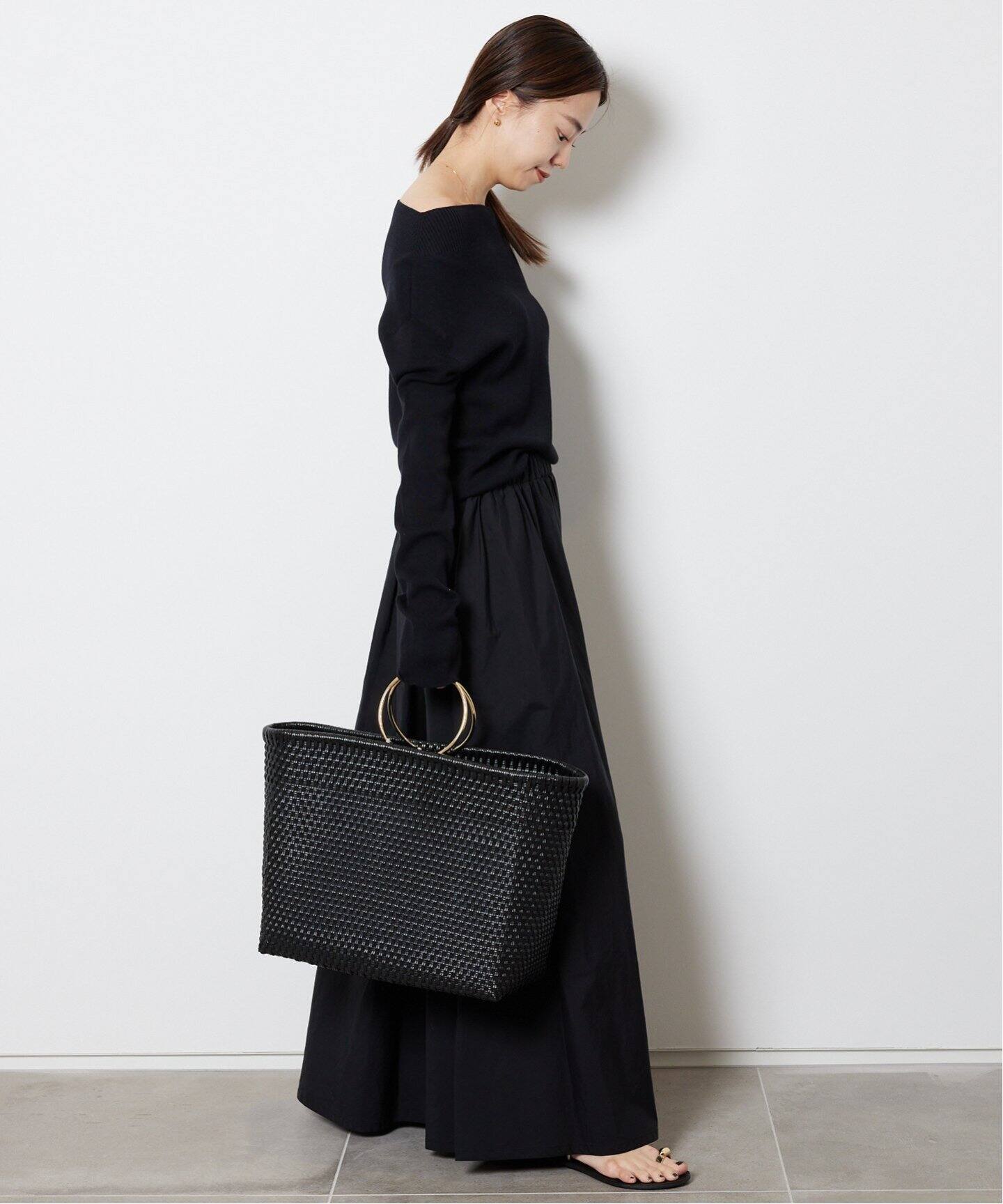 off shoulder プルオーバー（ニット／セーター）｜MUSE de Deuxieme 