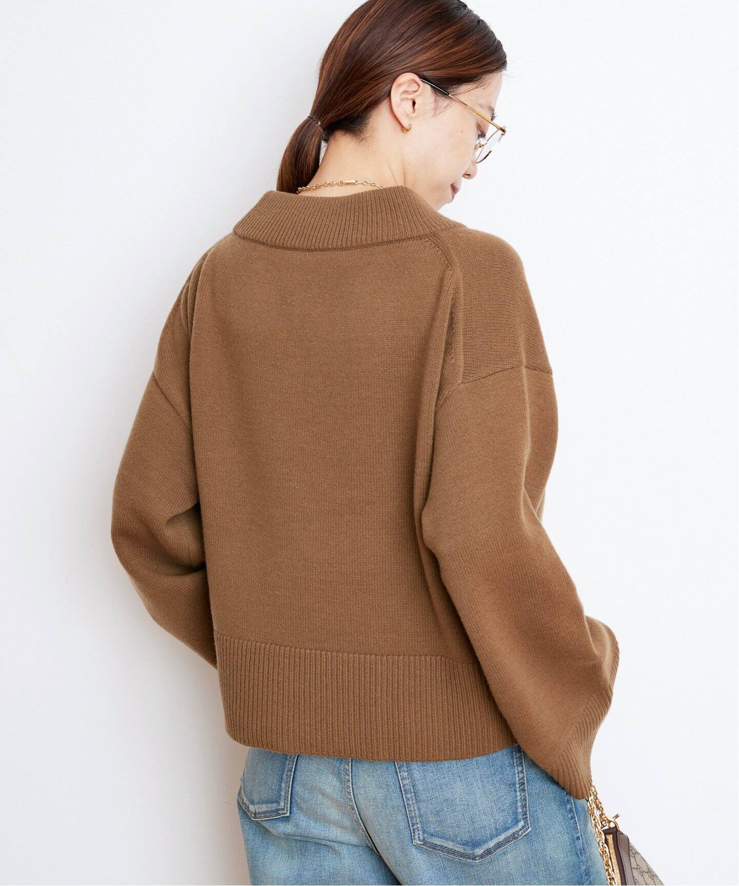 ミドルゲージプルオーバー（ニット／セーター）｜MUSE de Deuxieme  