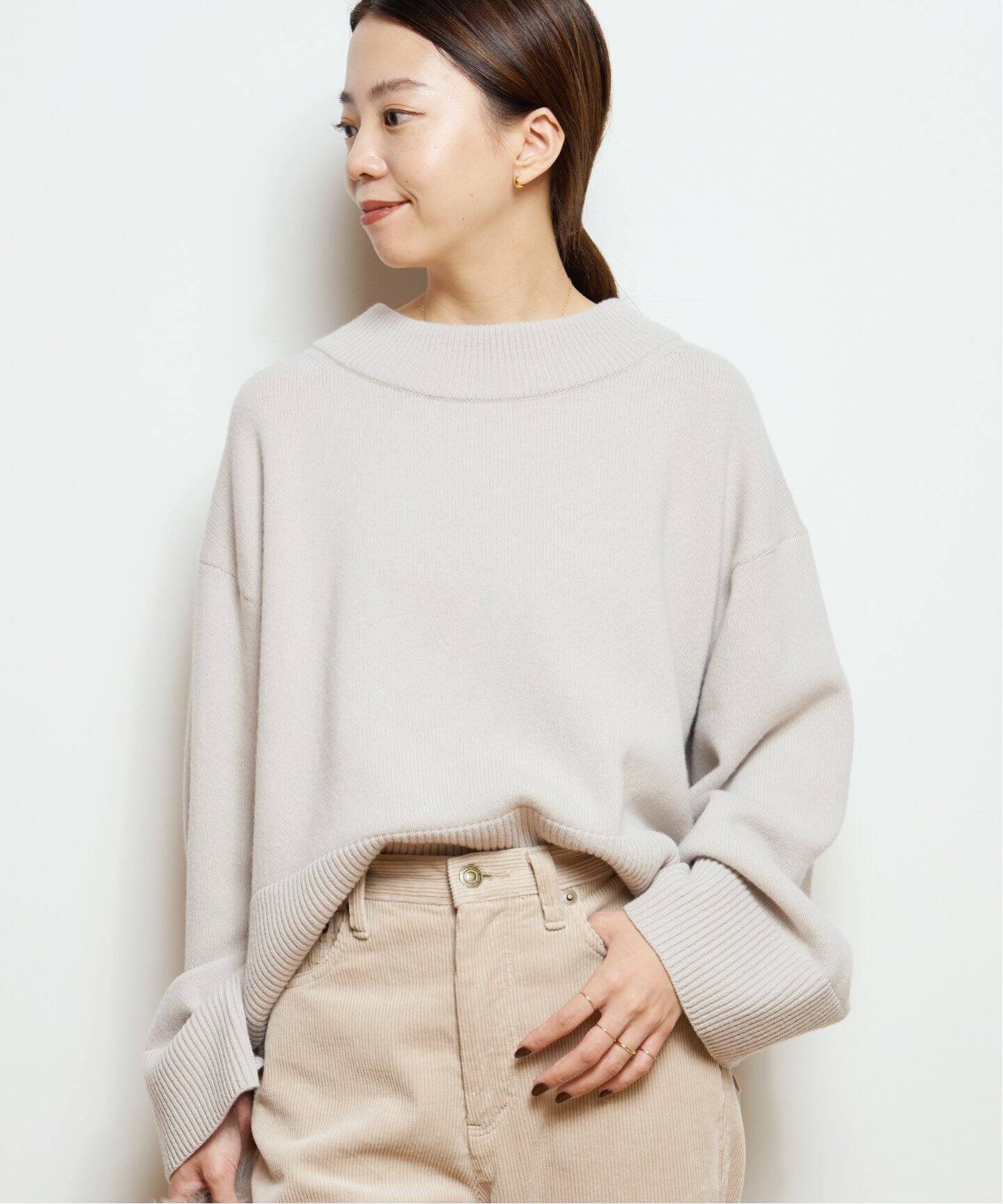 ミドルゲージプルオーバー（ニット／セーター）｜MUSE de Deuxieme  