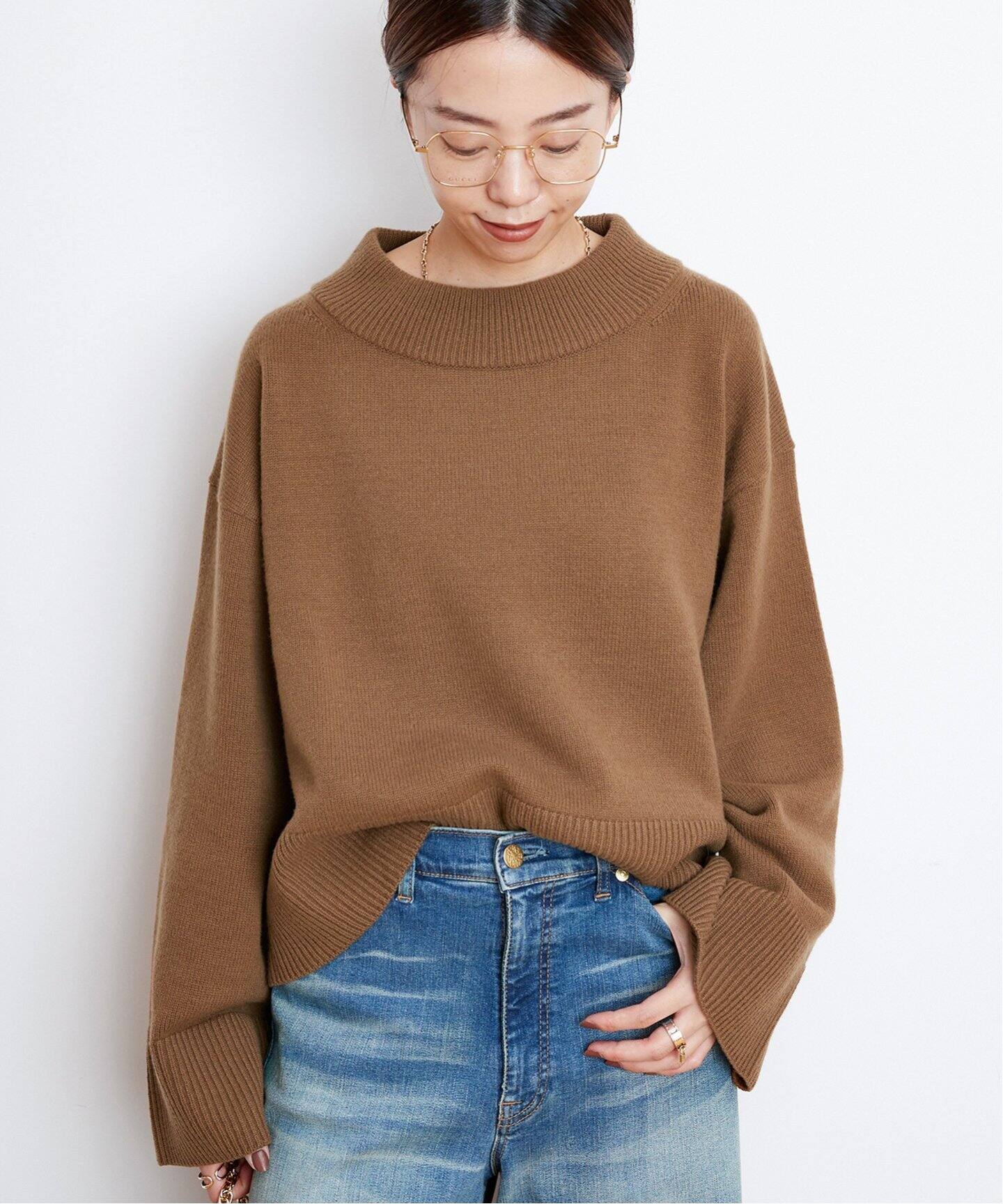 ミドルゲージプルオーバー（ニット／セーター）｜MUSE de Deuxieme  