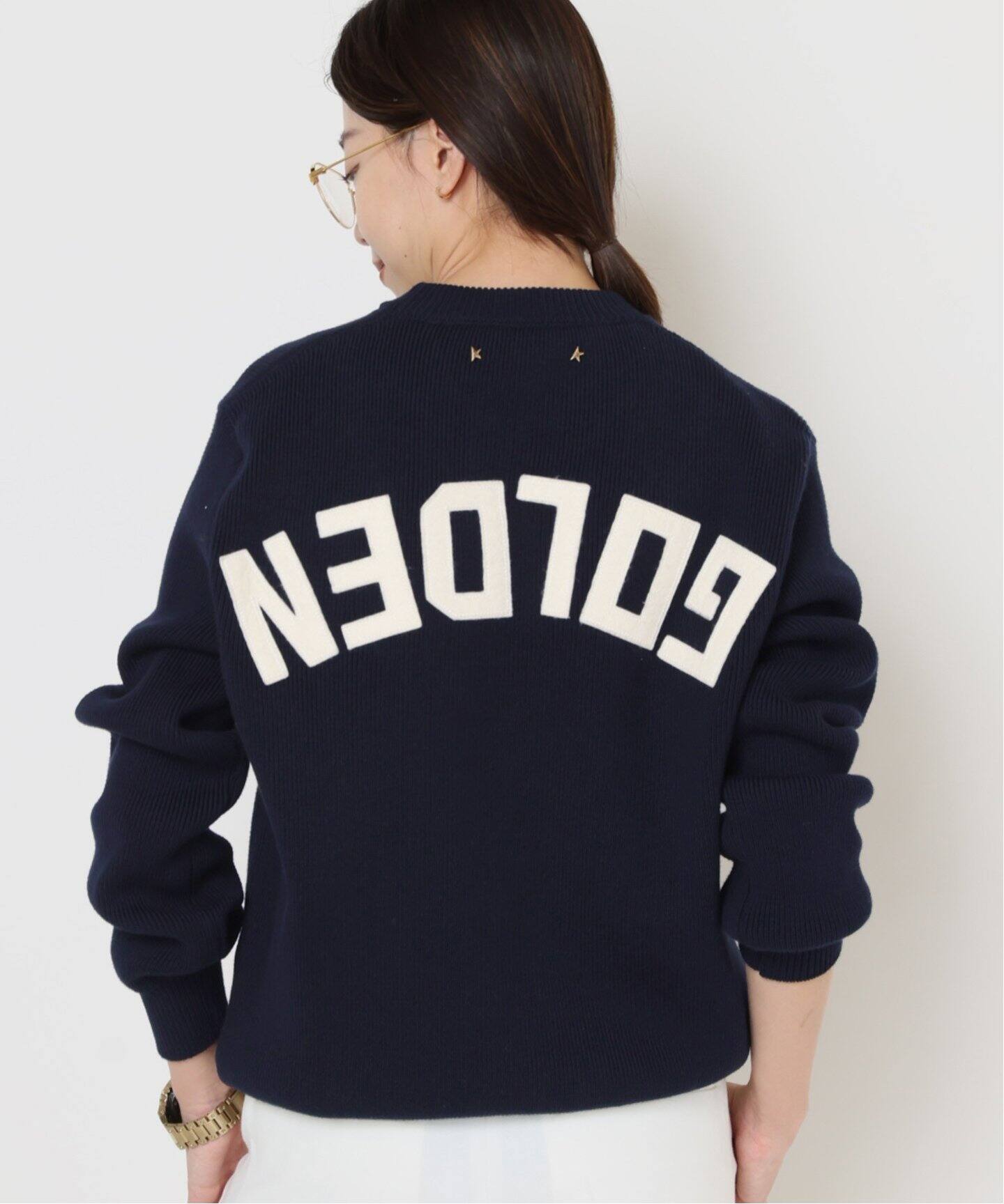 GOLDEN GOOSE/ゴールデングース】BOYFRIEND CREW ニット（ニット  