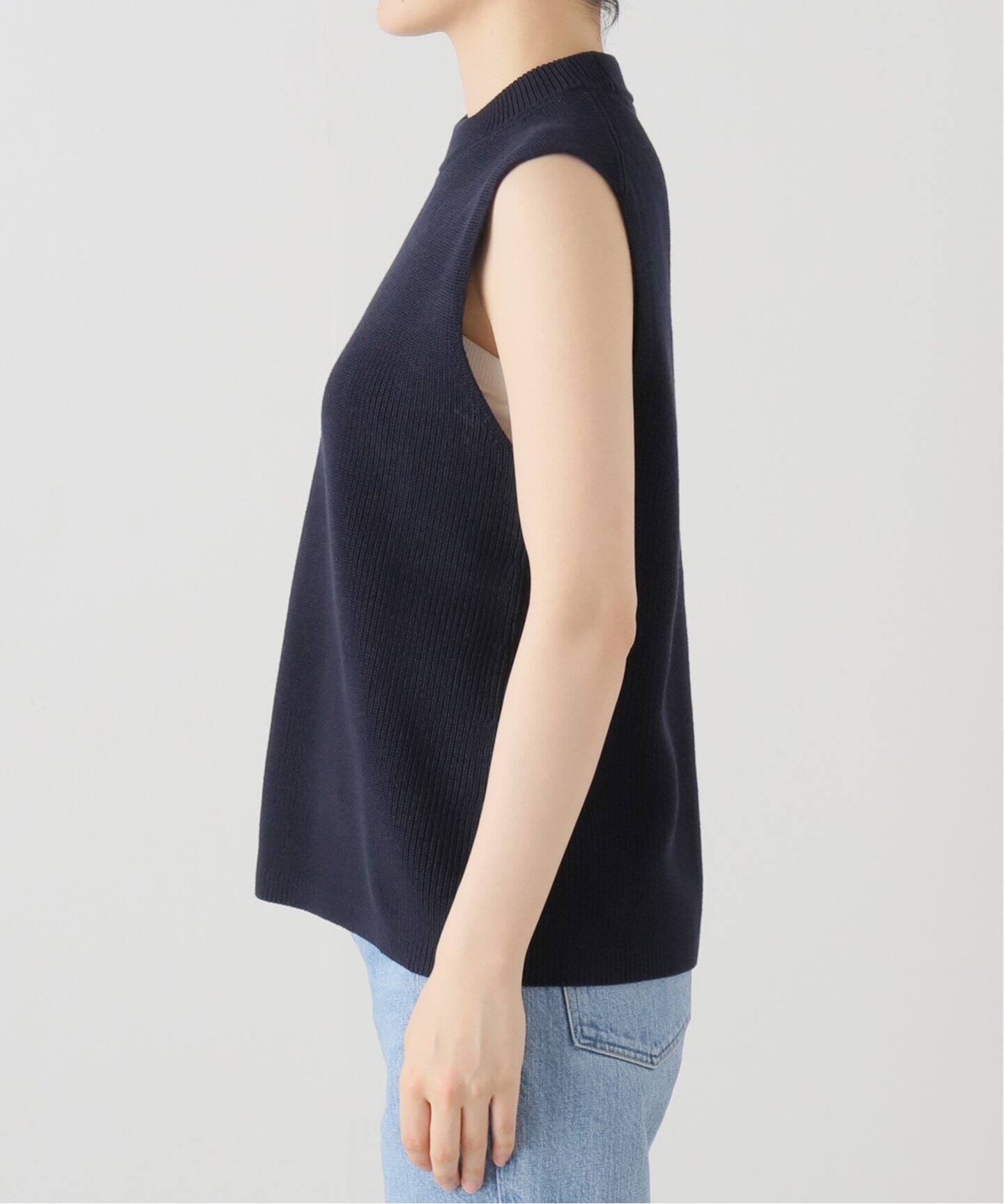 STUDIO NICHOLSON/スタジオ ニコルソン】7GG SLEEVELESS ニット 