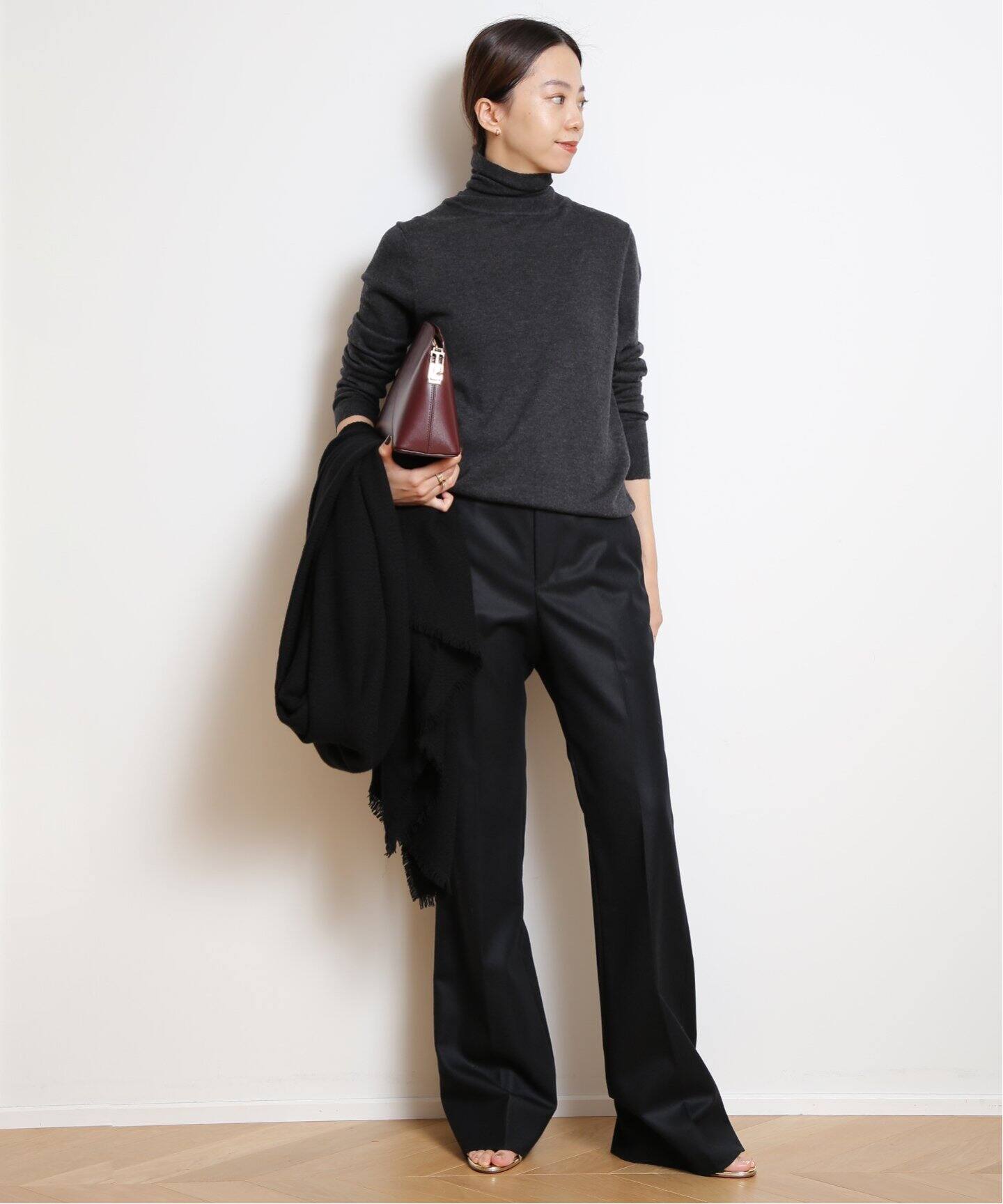 LA COLLECTION/ラコレクション】 タートルネックニット（ニット 