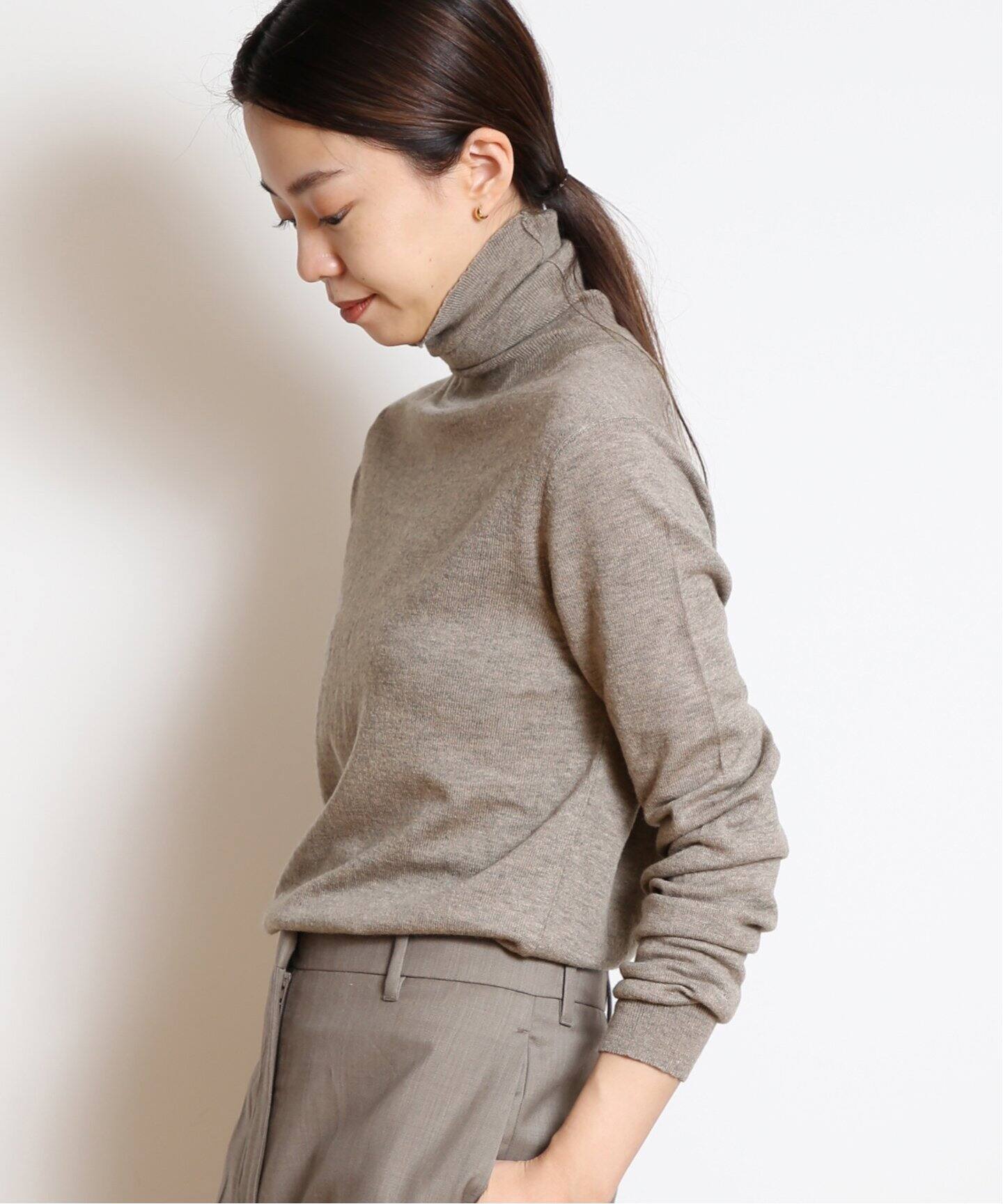 LA COLLECTION/ラコレクション】 タートルネックニット（ニット  