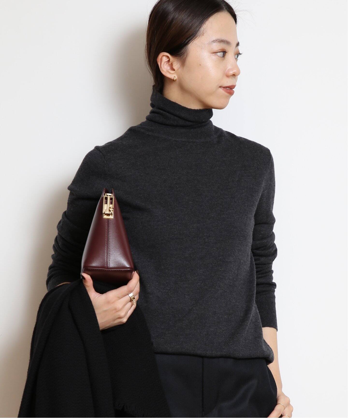 LA COLLECTION/ラコレクション】 タートルネックニット（ニット 