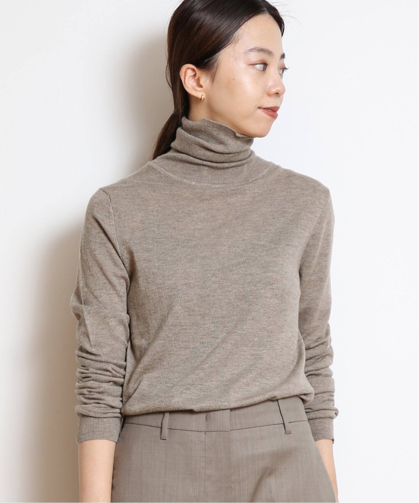 LA COLLECTION/ラコレクション】 タートルネックニット（ニット  