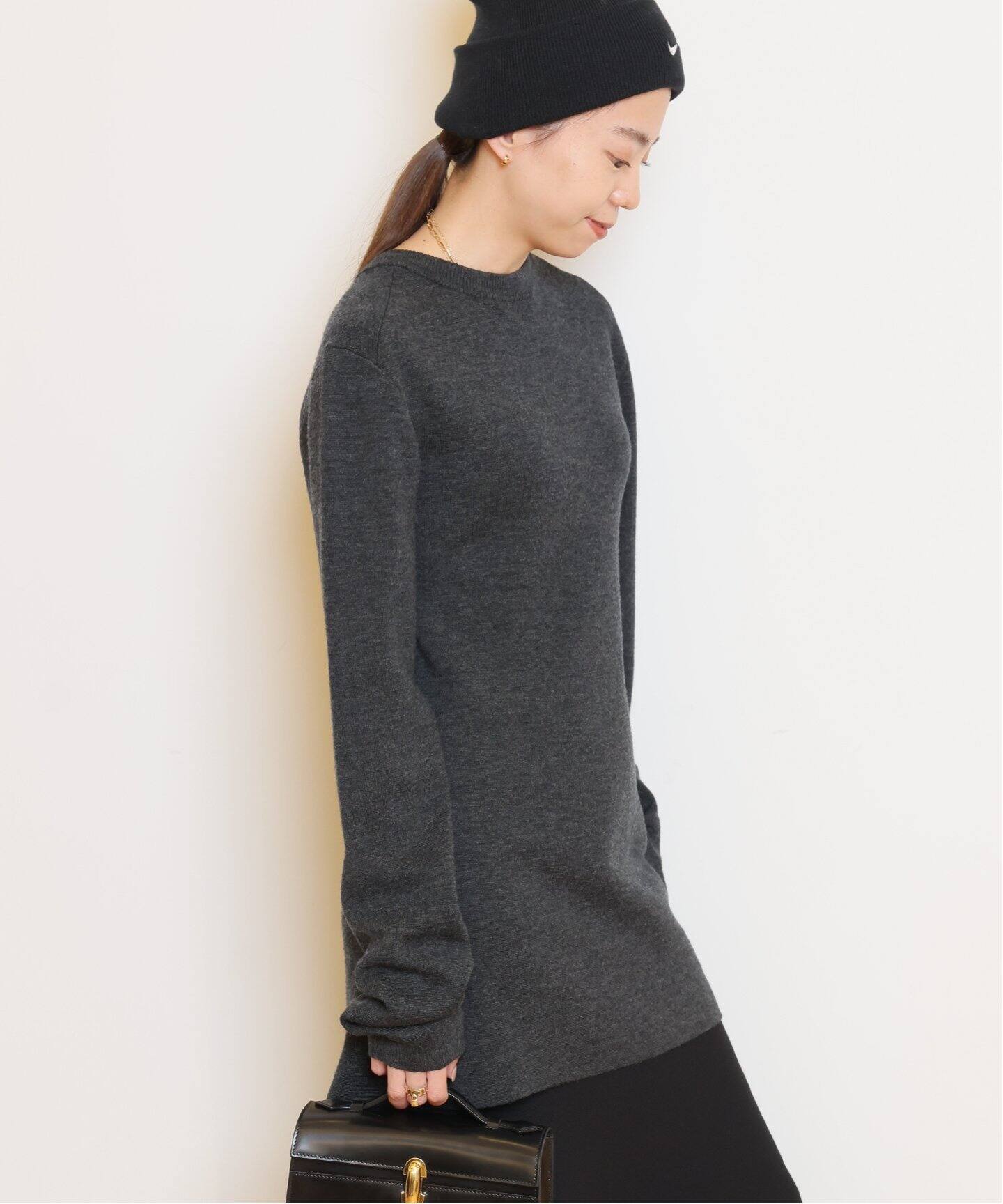 MUSE de Deuxieme Classeハイゲージニット 