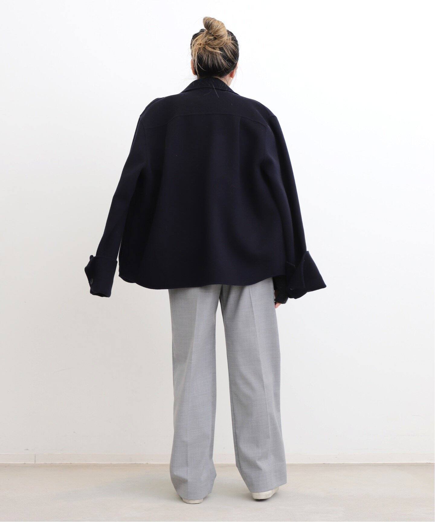 Cashmere Border Thermal Knit（ニット／セーター）｜L 